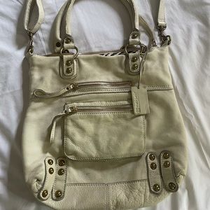 Lines Pelle shoulder bag